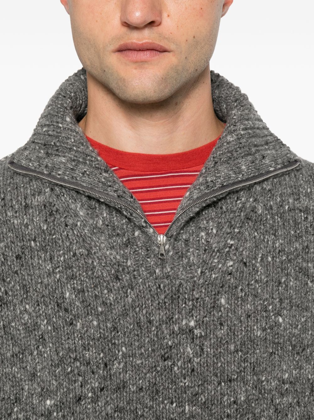 Auralee Men Wool Turtle-Neck Jumper AURALEE