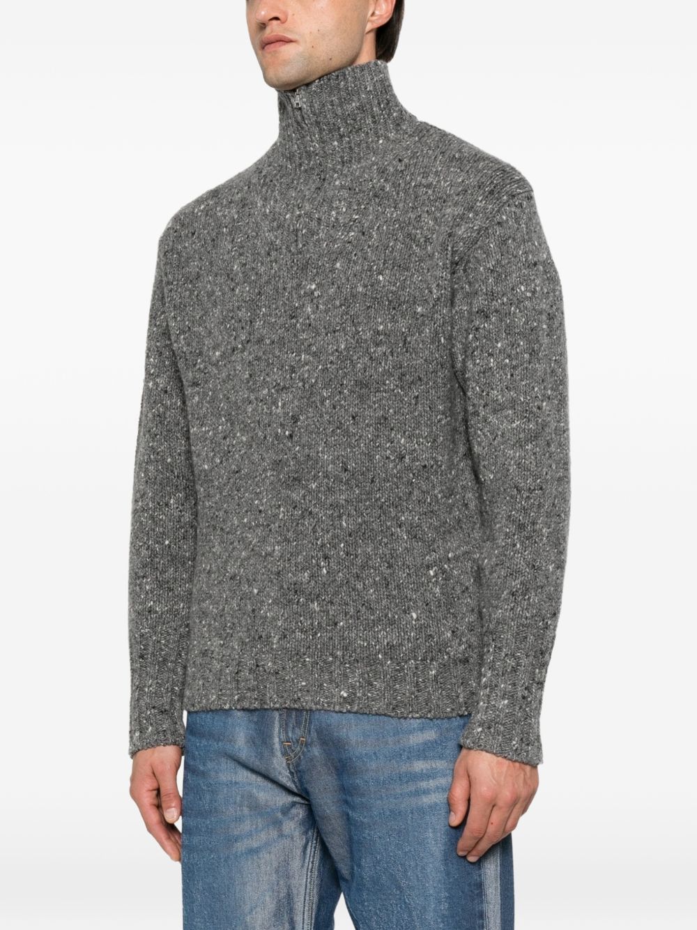 Auralee Men Wool Turtle-Neck Jumper AURALEE