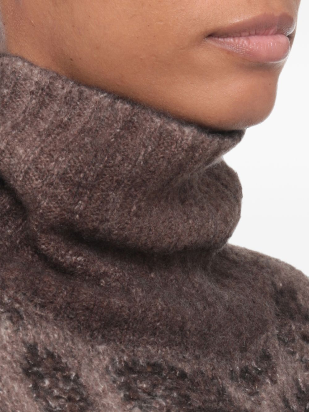 Avant Toi Women Cashmere Turtle-Neck Jumper.