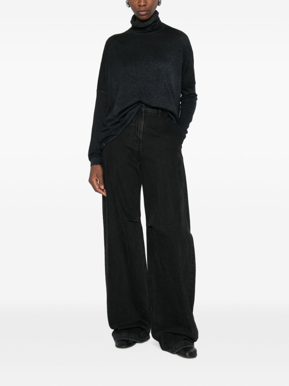 Avant Toi Women Ultralight Cashmere Turtle-Neck Sweater AVANT TOI