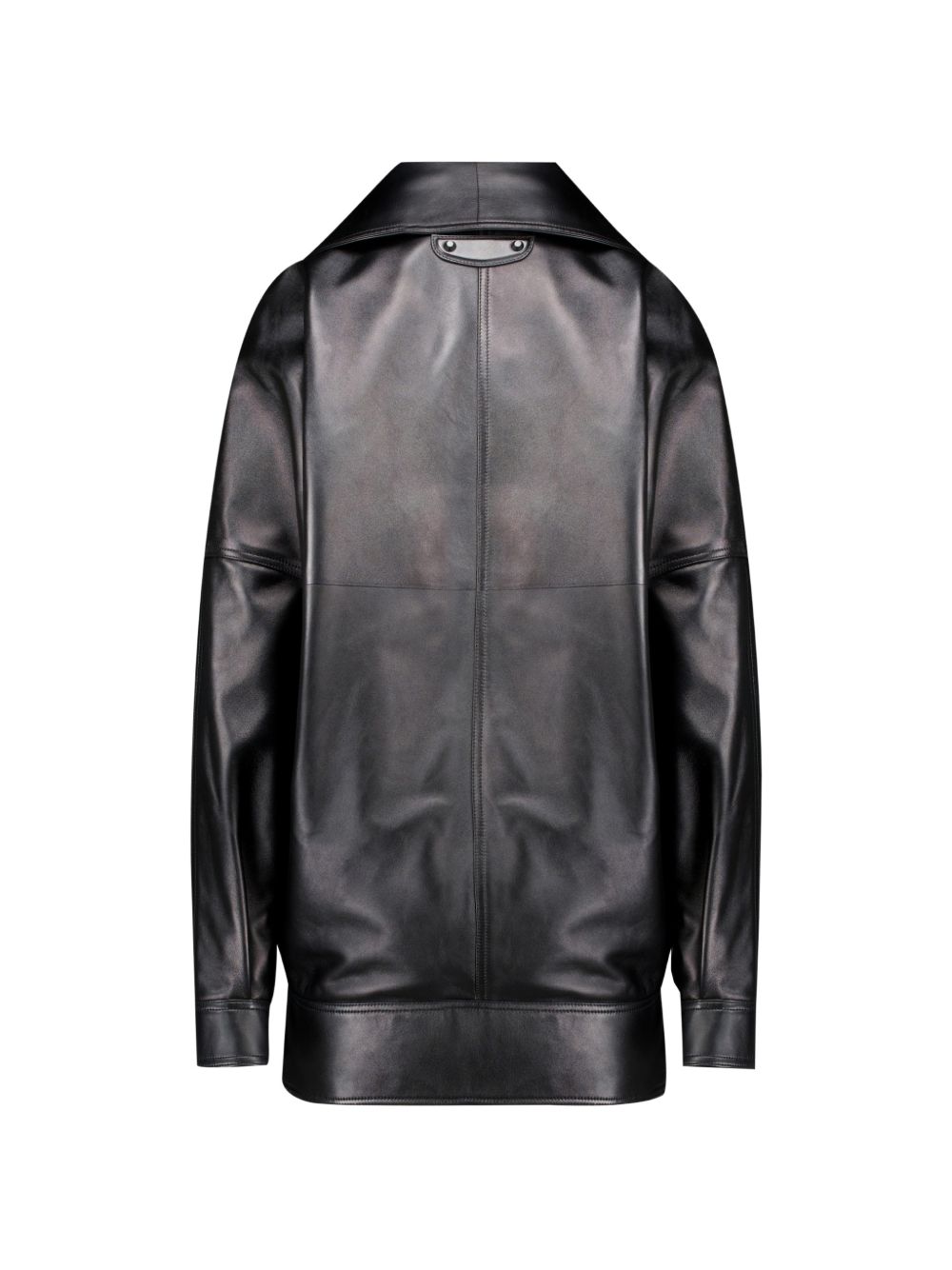 Balenciaga Women Leather Bomber Jacket BALENCIAGA