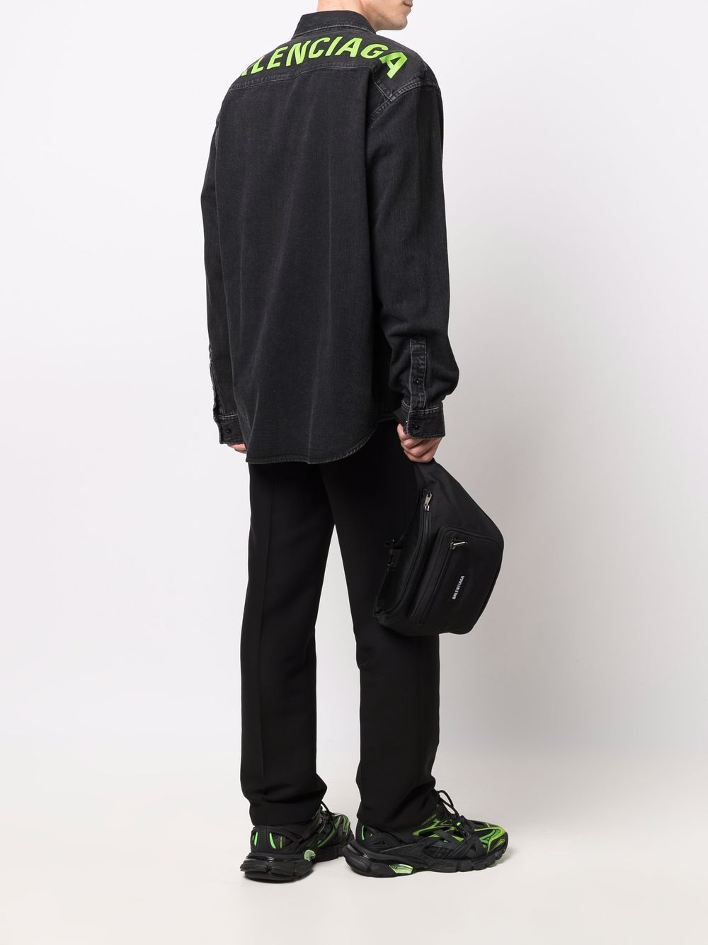 Balenciaga Men Explorer Nylon Baltbag