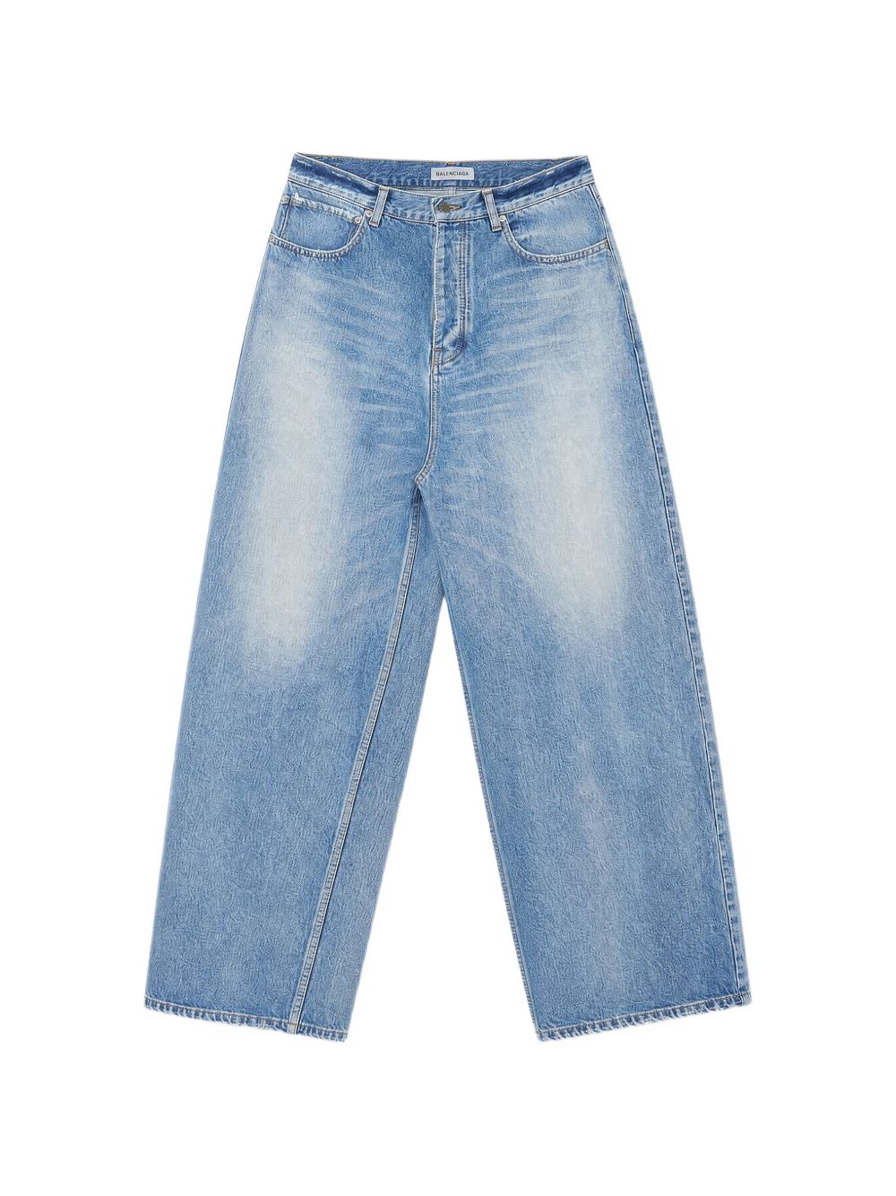 Balenciaga Men Baggy Fit Denim Jeans