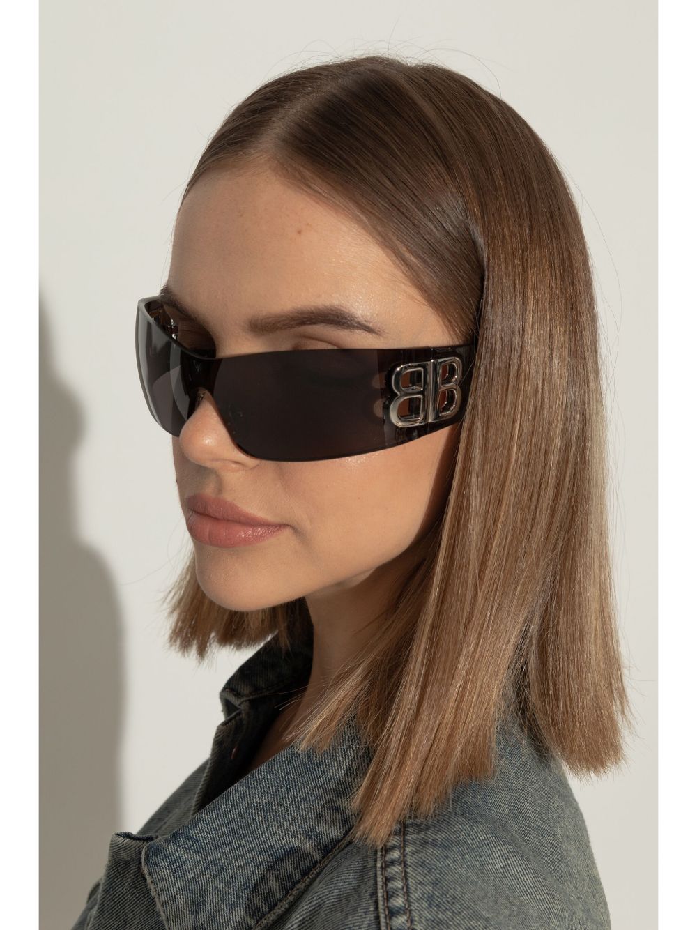 Balenciaga Men Bossy Mask Sunglasses BALENCIAGA