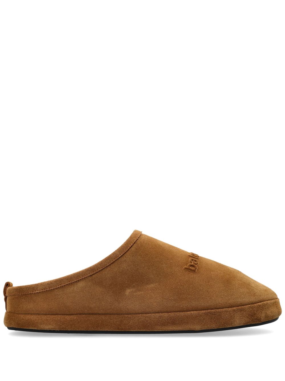 Balenciaga Men Alaska Suede Leather Slippers