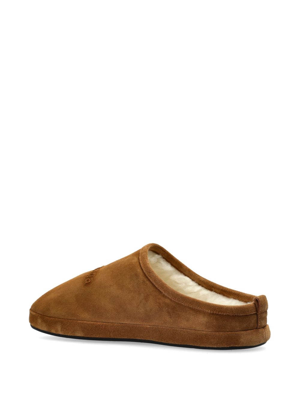 Balenciaga Men Alaska Suede Leather Slippers