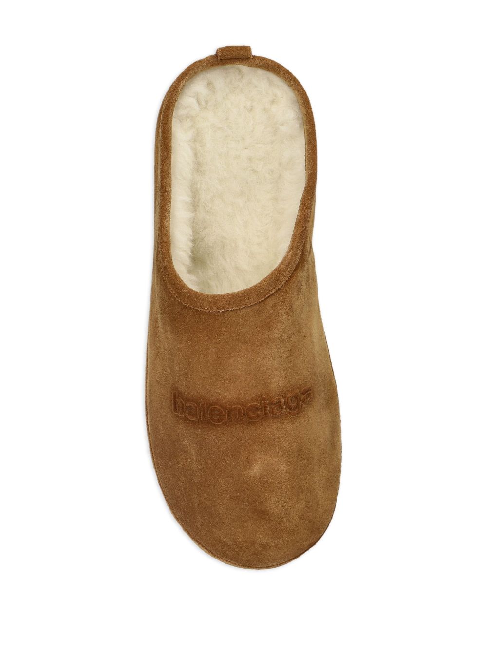 Balenciaga Men Alaska Suede Leather Slippers