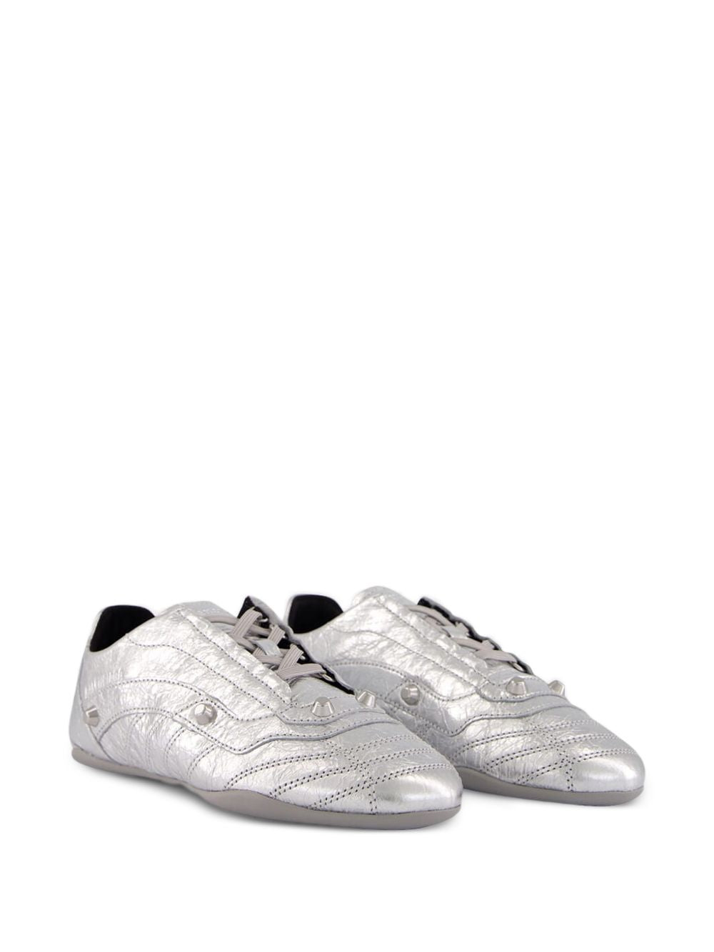 Balenciaga Women City Leather Sneakers BALENCIAGA