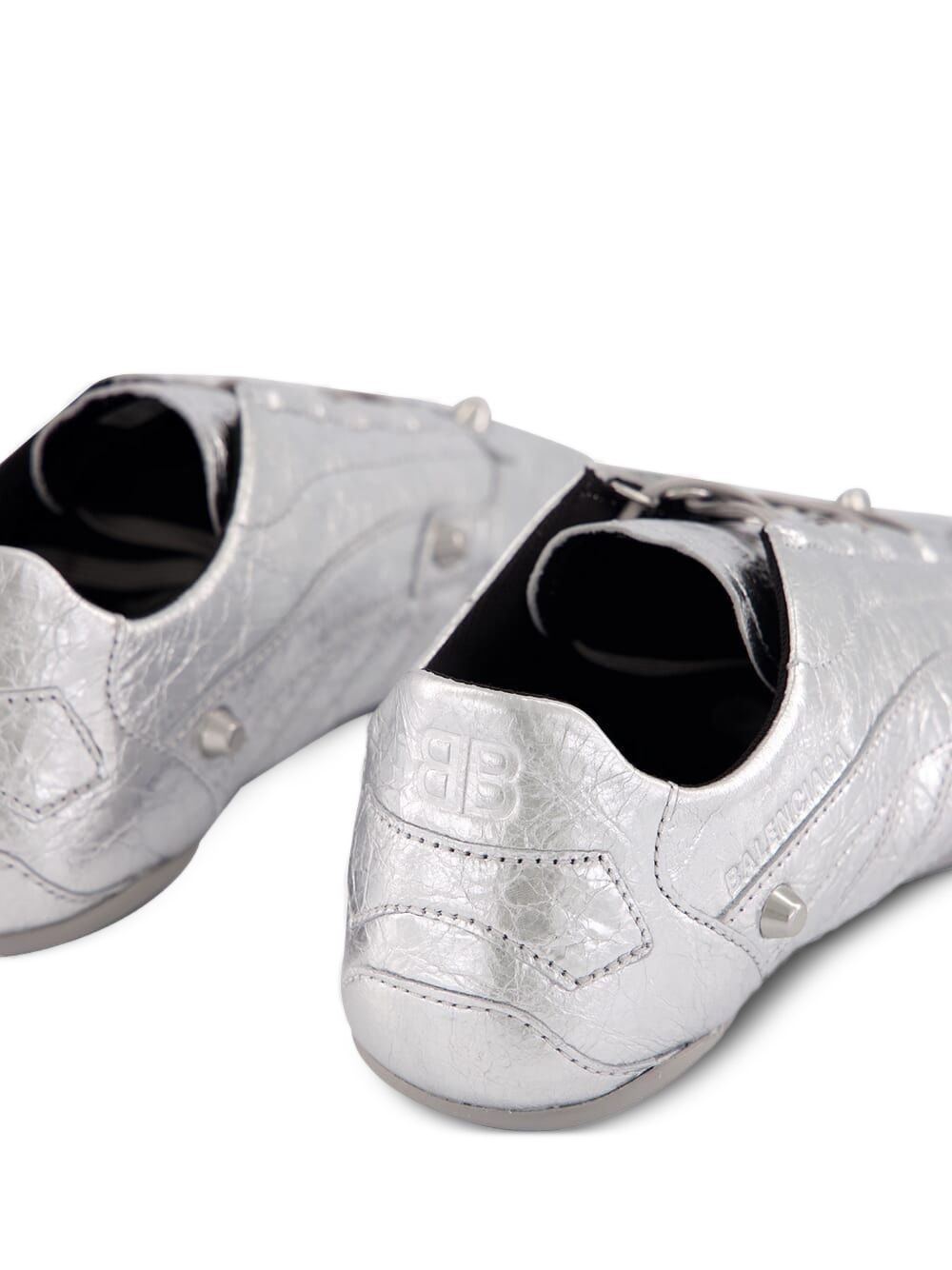 Balenciaga Women City Leather Sneakers BALENCIAGA