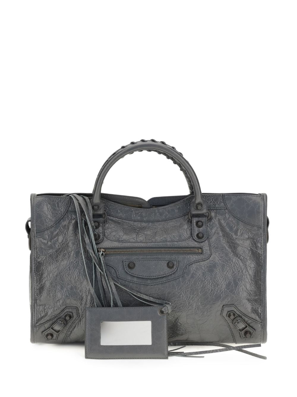 Balenciaga Women Le City Medium Leather Handbag BALENCIAGA