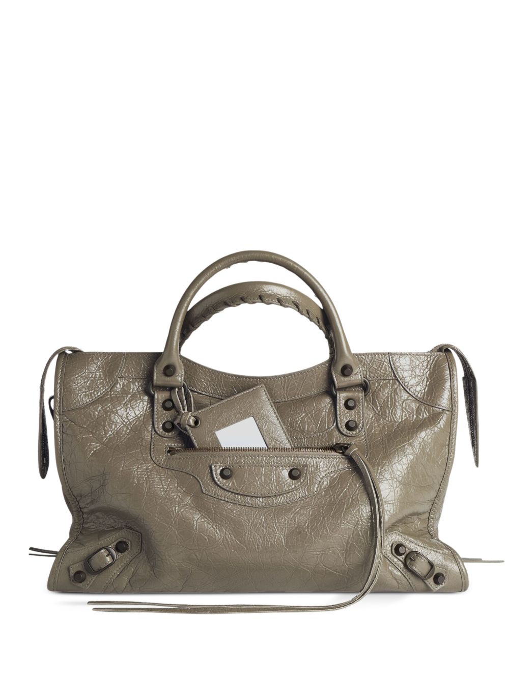 Balenciaga Women Le City Medium Leather Handbag BALENCIAGA