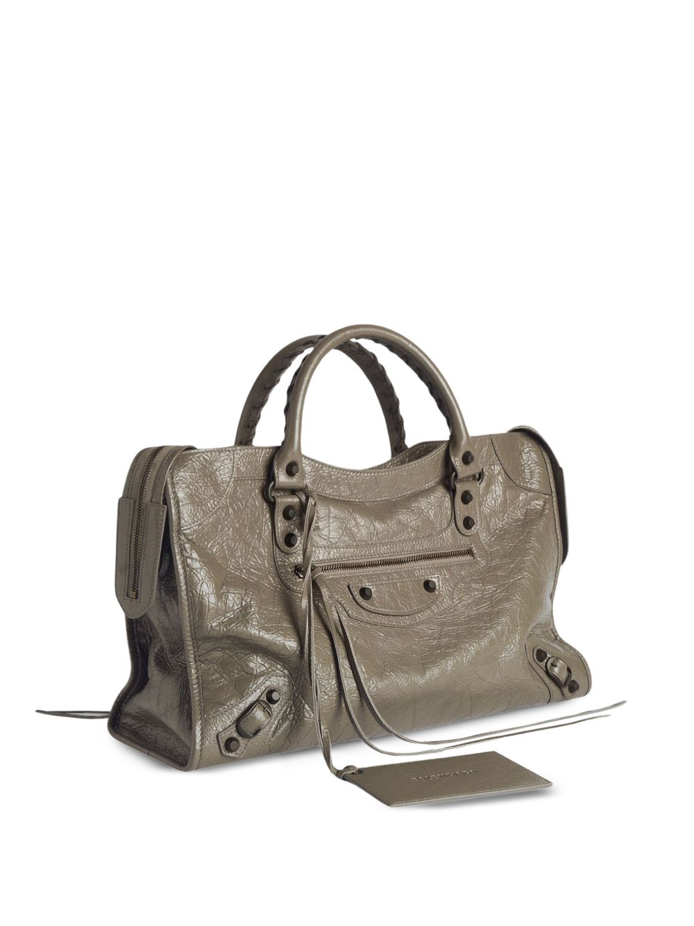 Balenciaga Women Le City Medium Leather Handbag BALENCIAGA