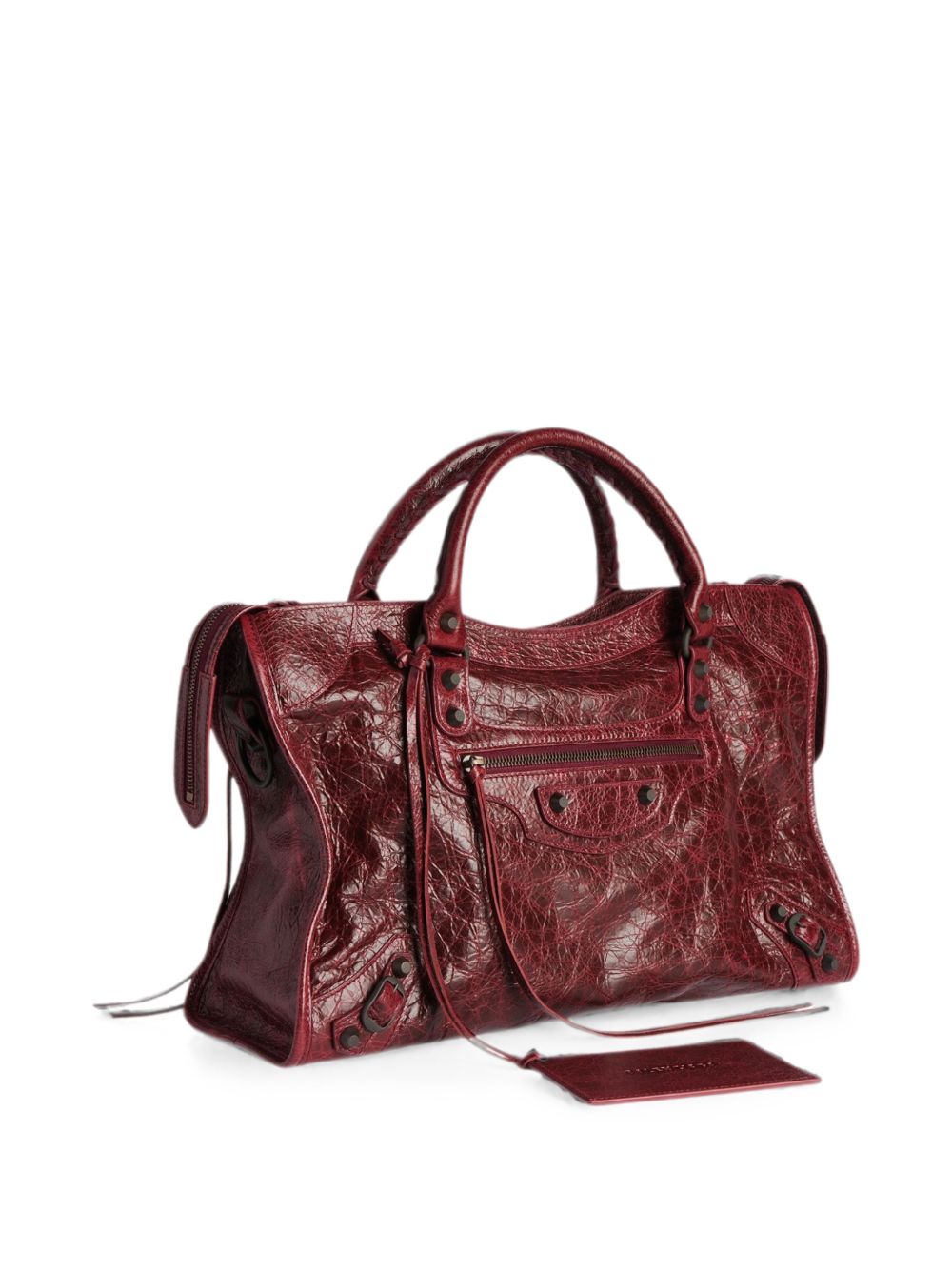 Balenciaga Women Le City Medium Leather Handbag BALENCIAGA