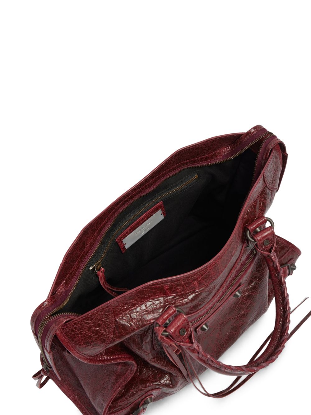 Balenciaga Women Le City Medium Leather Handbag BALENCIAGA
