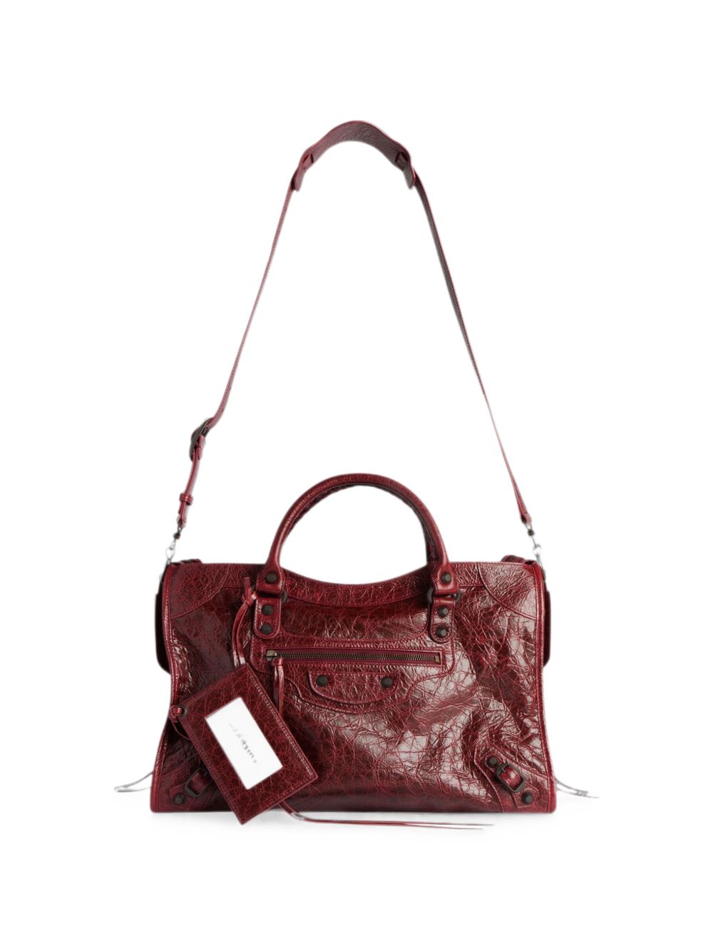 Balenciaga Women Le City Medium Leather Handbag BALENCIAGA