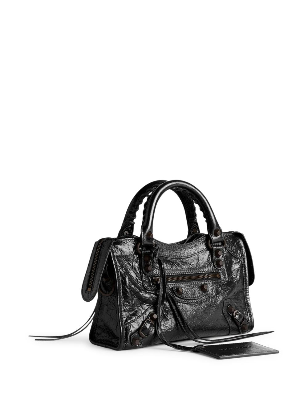 Balenciaga Women Le City Mini Leather Handbag BALENCIAGA