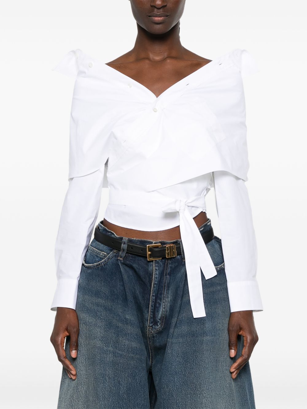 Balenciaga Women Cotton Shirt BALENCIAGA