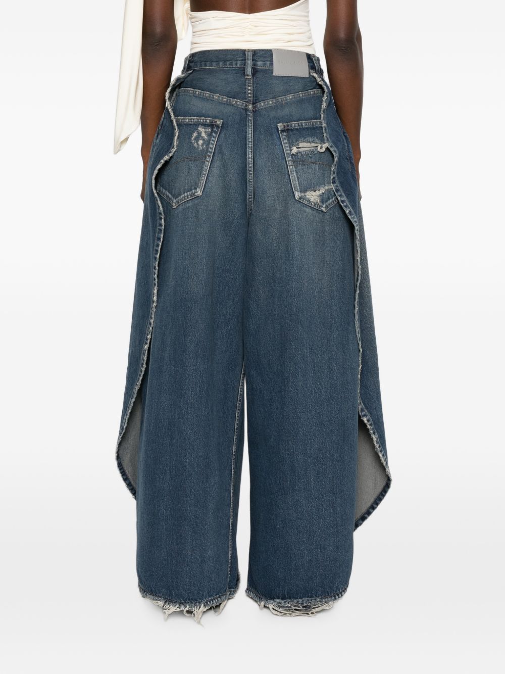 Balenciaga Women Tulipe Denim Jeans BALENCIAGA