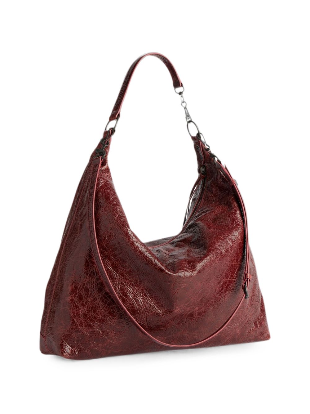 Balenciaga Women Le City Leather Hobo Bag BALENCIAGA