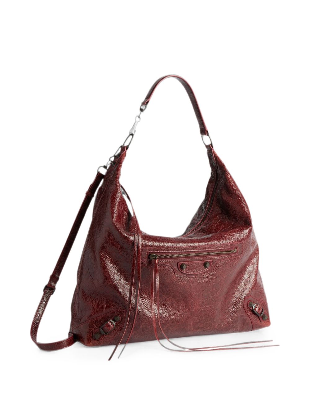 Balenciaga Women Le City Leather Hobo Bag BALENCIAGA