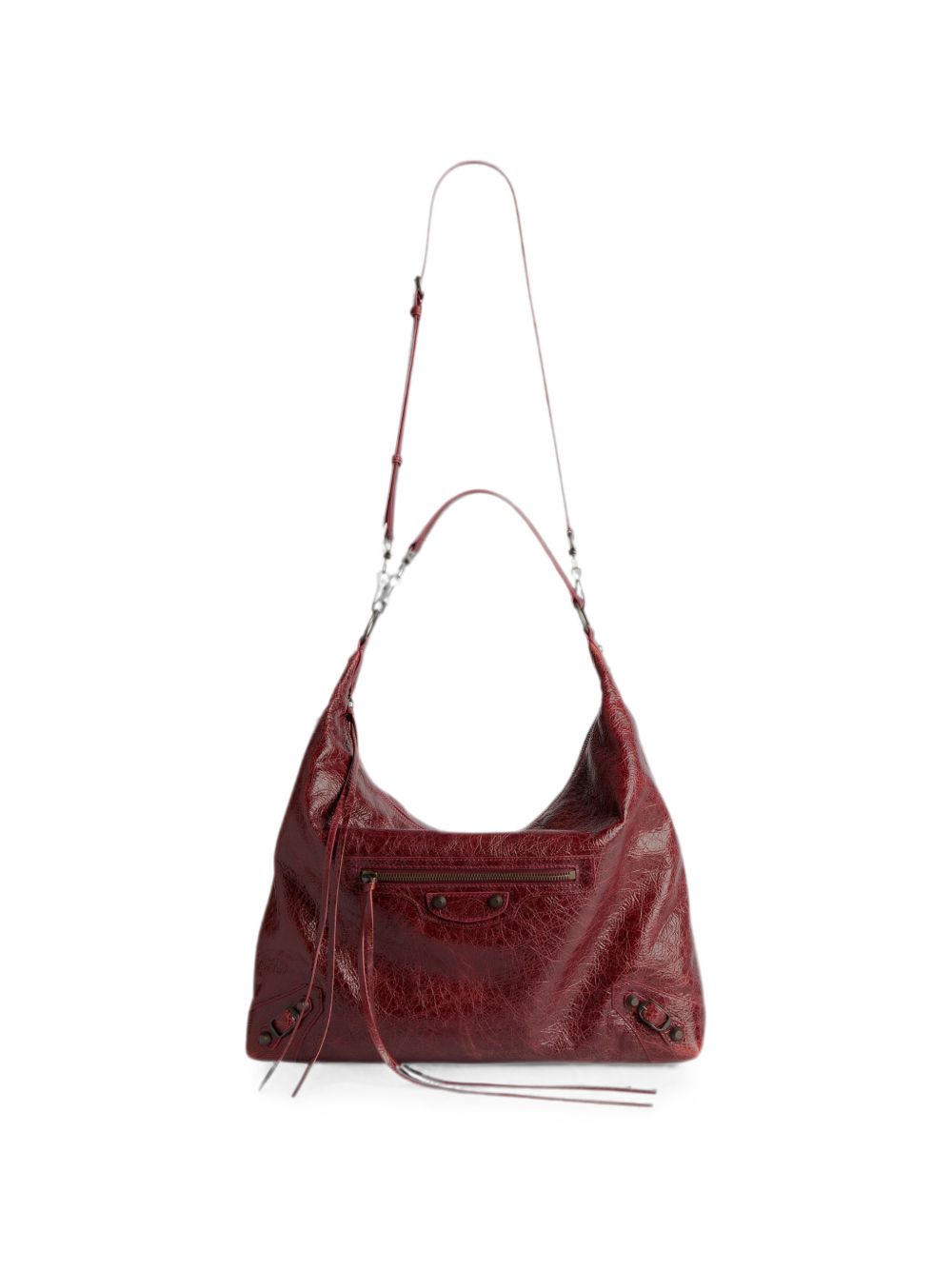 Balenciaga Women Le City Leather Hobo Bag BALENCIAGA