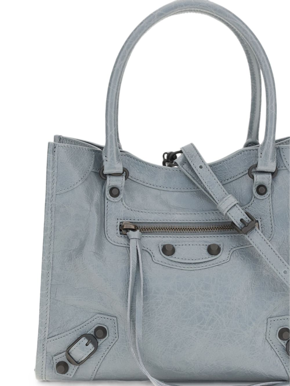 Balenciaga Women Le City Mini Leather Tote BALENCIAGA