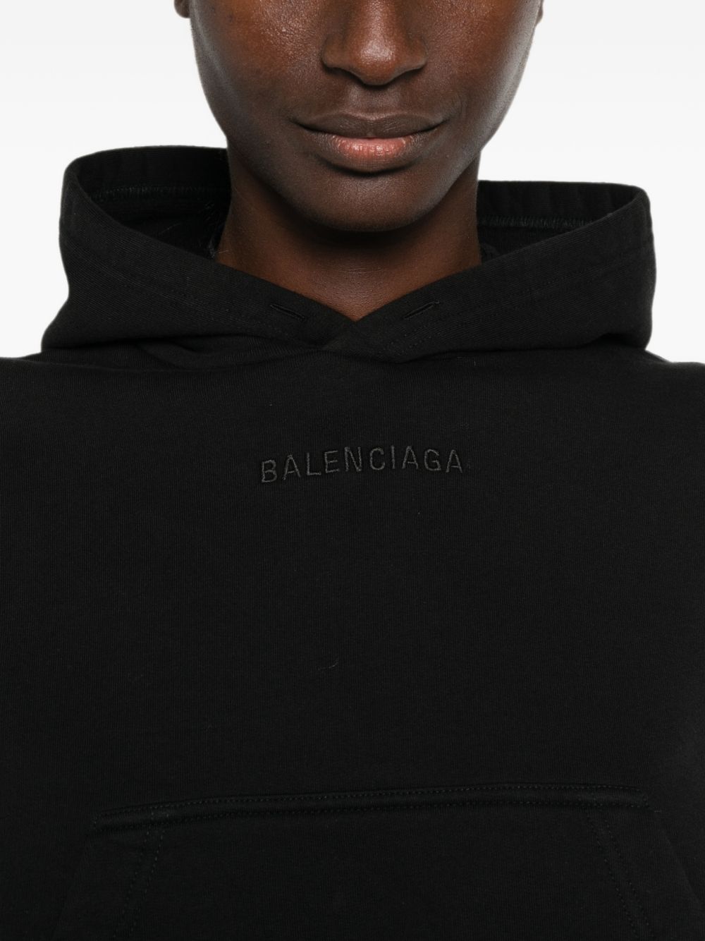Balenciaga Women Oversized Cotton Sweatshirt