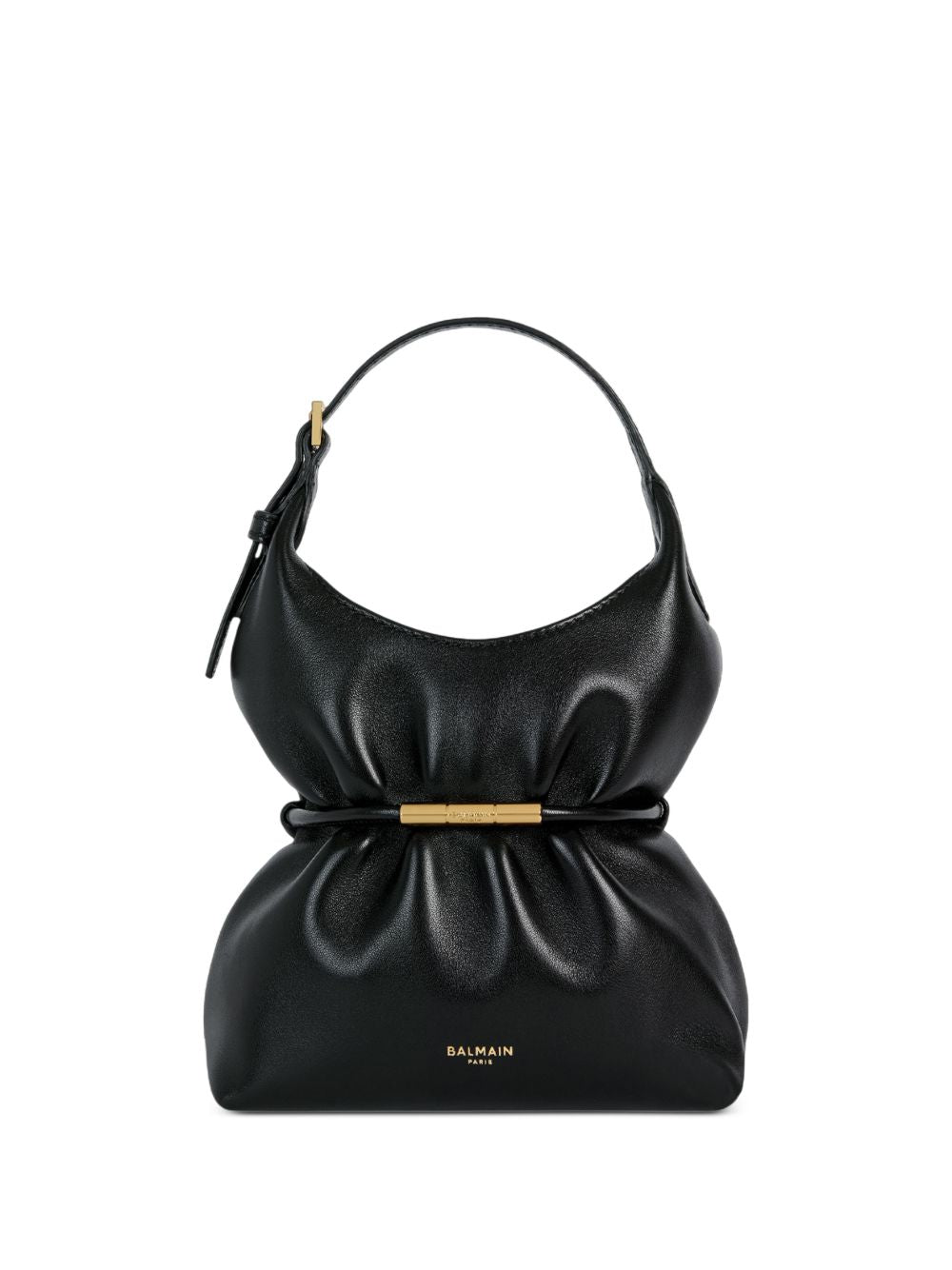 Balmain Women Sphynx Mini Leather Handbag BALMAIN
