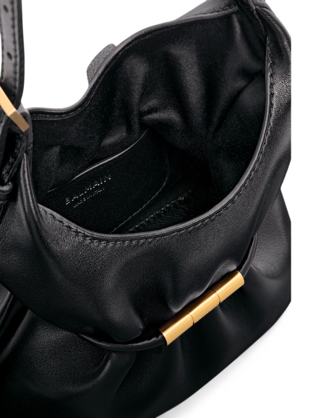 Balmain Women Sphynx Mini Leather Handbag BALMAIN