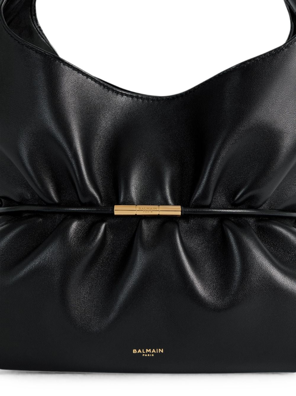 Balmain Women Sphynx Medium Leather Handbag BALMAIN