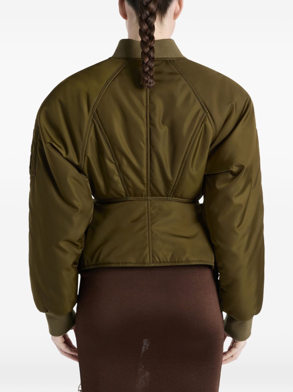 Balmain Women Nylon Bomber Jacket BALMAIN