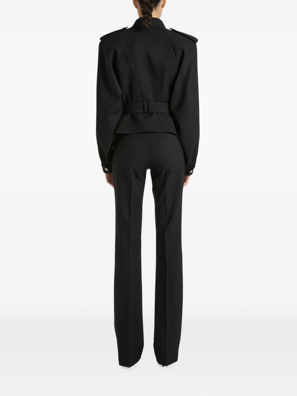 Balmain Women Wool Trousers BALMAIN
