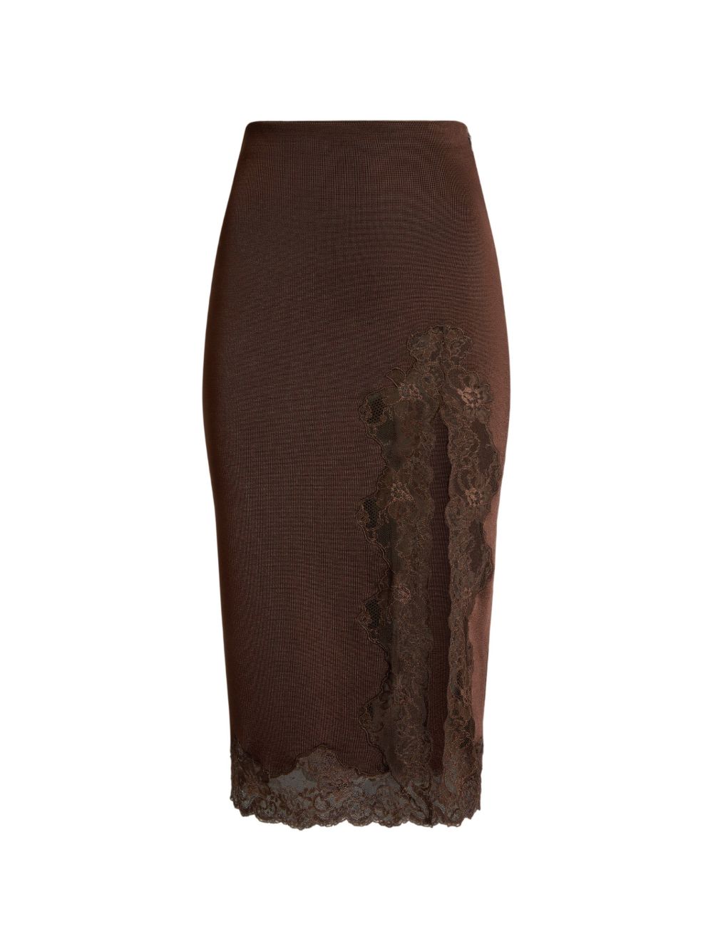 Balmain Women Lace Detail Midi Skirt BALMAIN