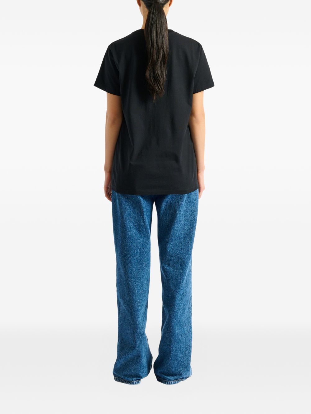 Balmain Women Logo Cotton T-Shirt BALMAIN