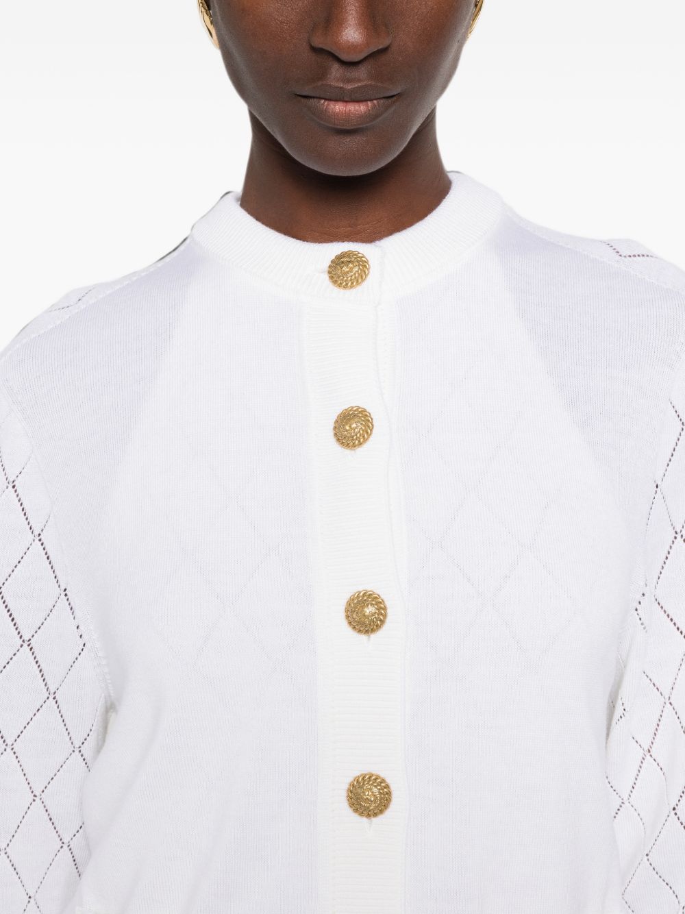 Balmain Women Wool Cardigan BALMAIN