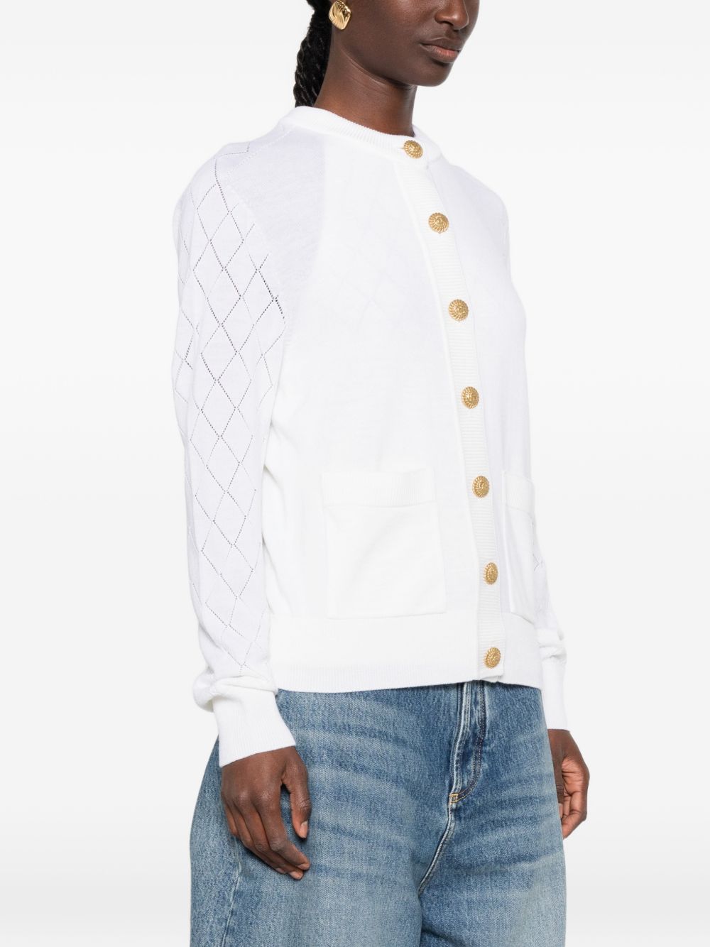 Balmain Women Wool Cardigan BALMAIN