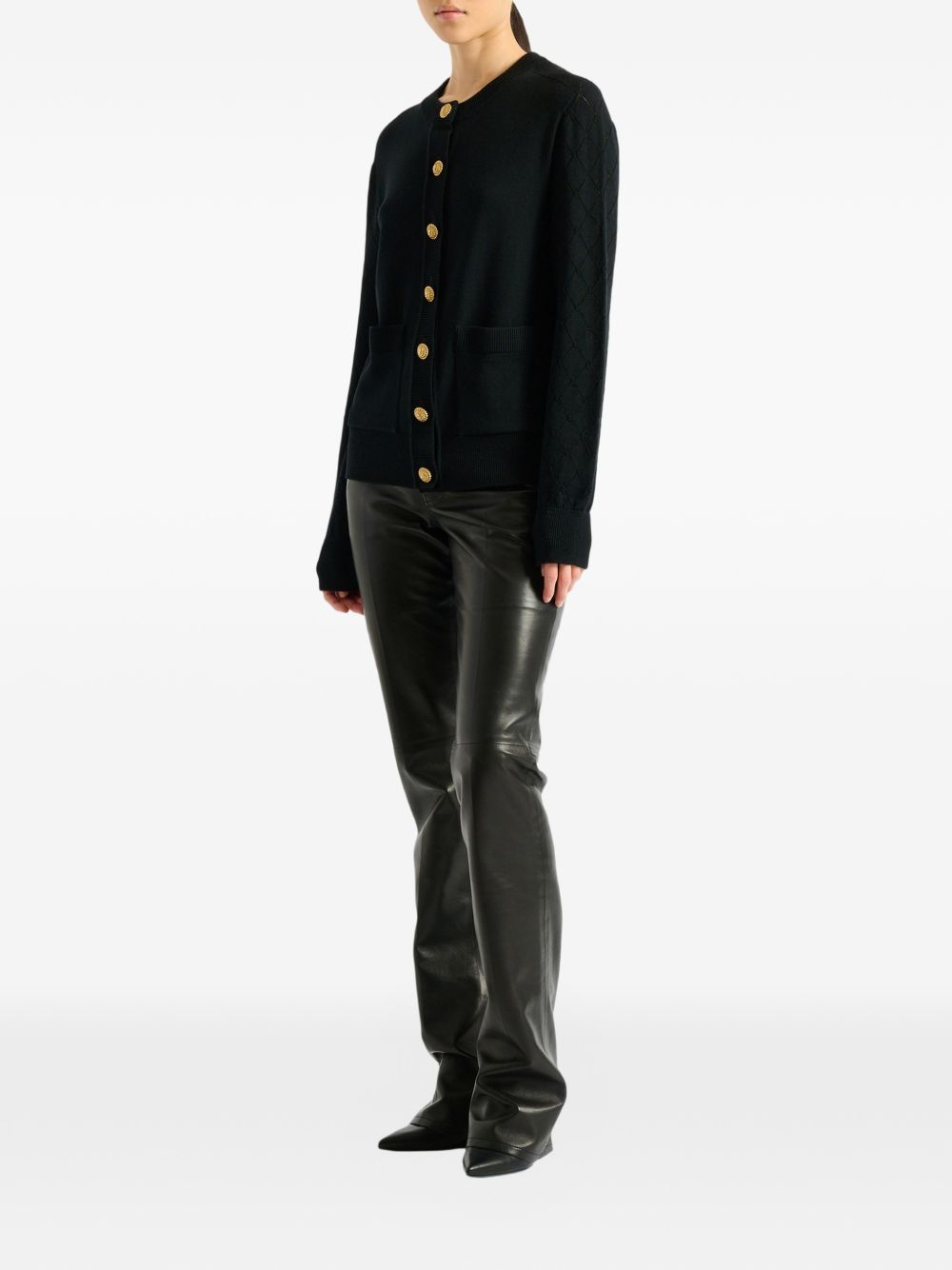 Balmain Women Wool Cardigan BALMAIN