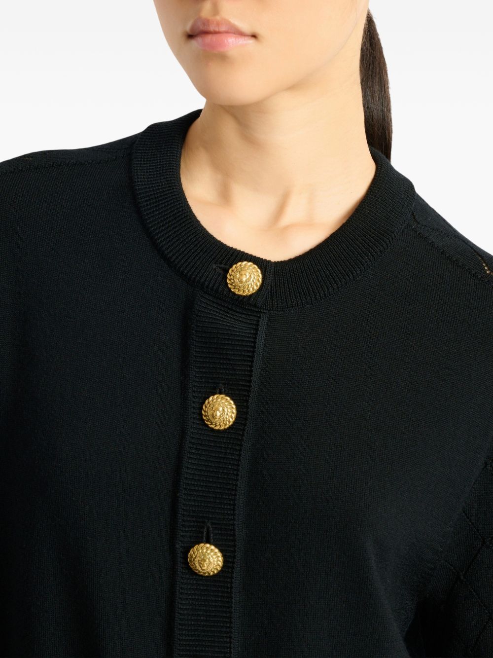 Balmain Women Wool Cardigan BALMAIN