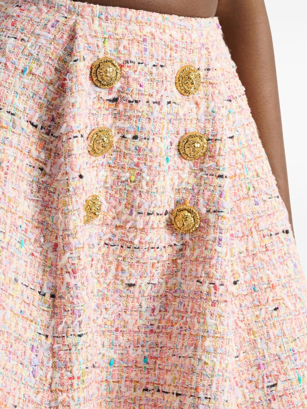Balmain Women Tweed Mini Skirt BALMAIN