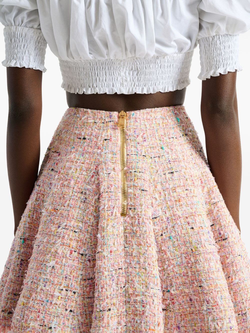 Balmain Women Tweed Mini Skirt BALMAIN