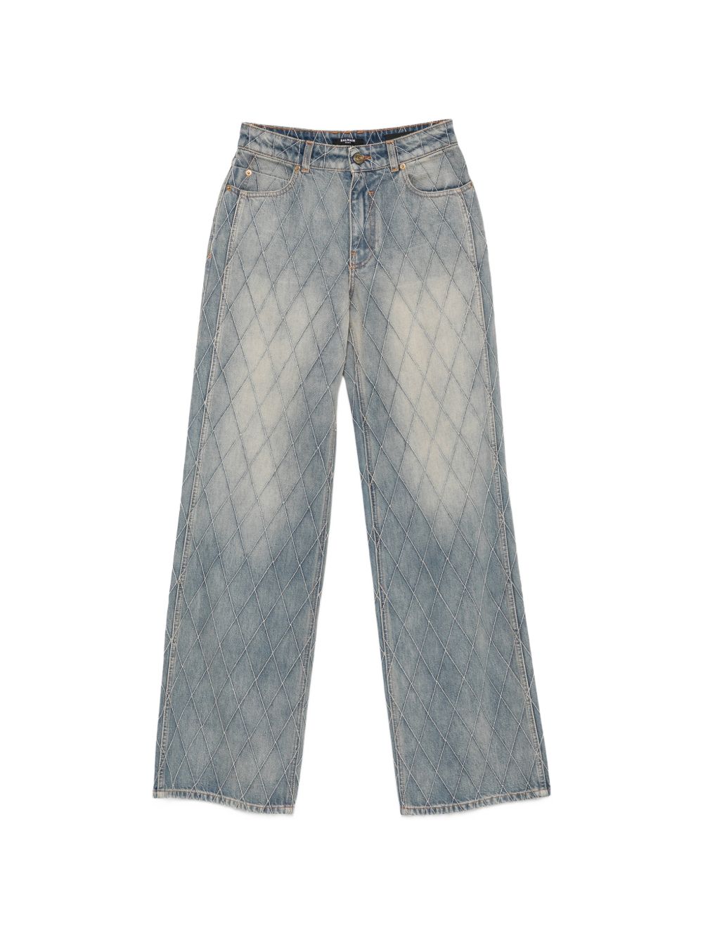 Balmain Women Denim Cotton Jeans BALMAIN