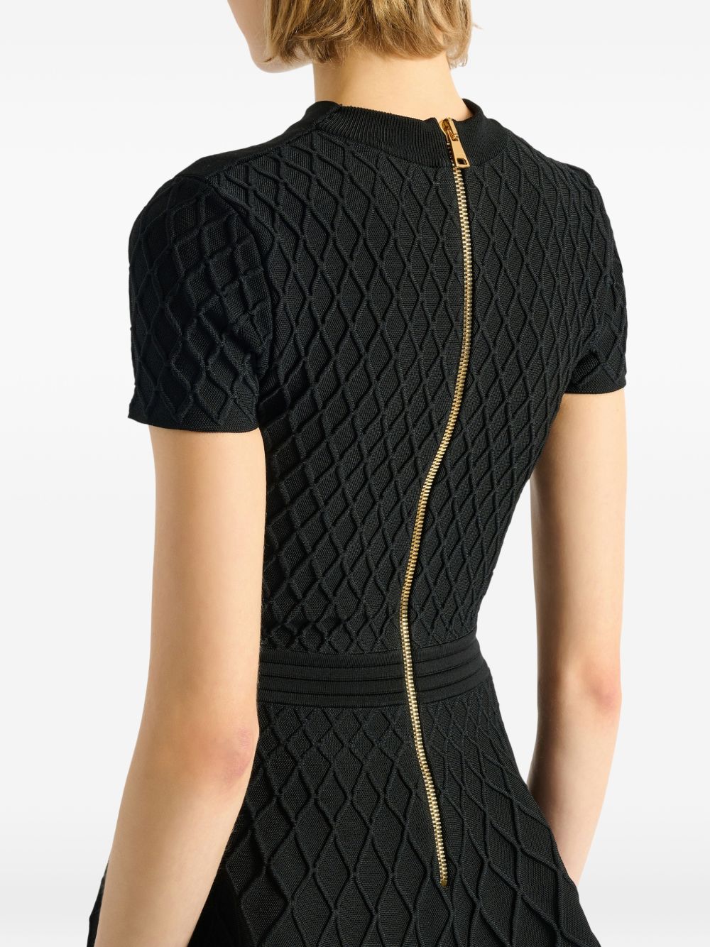 Balmain Women Flared Mini Dress BALMAIN