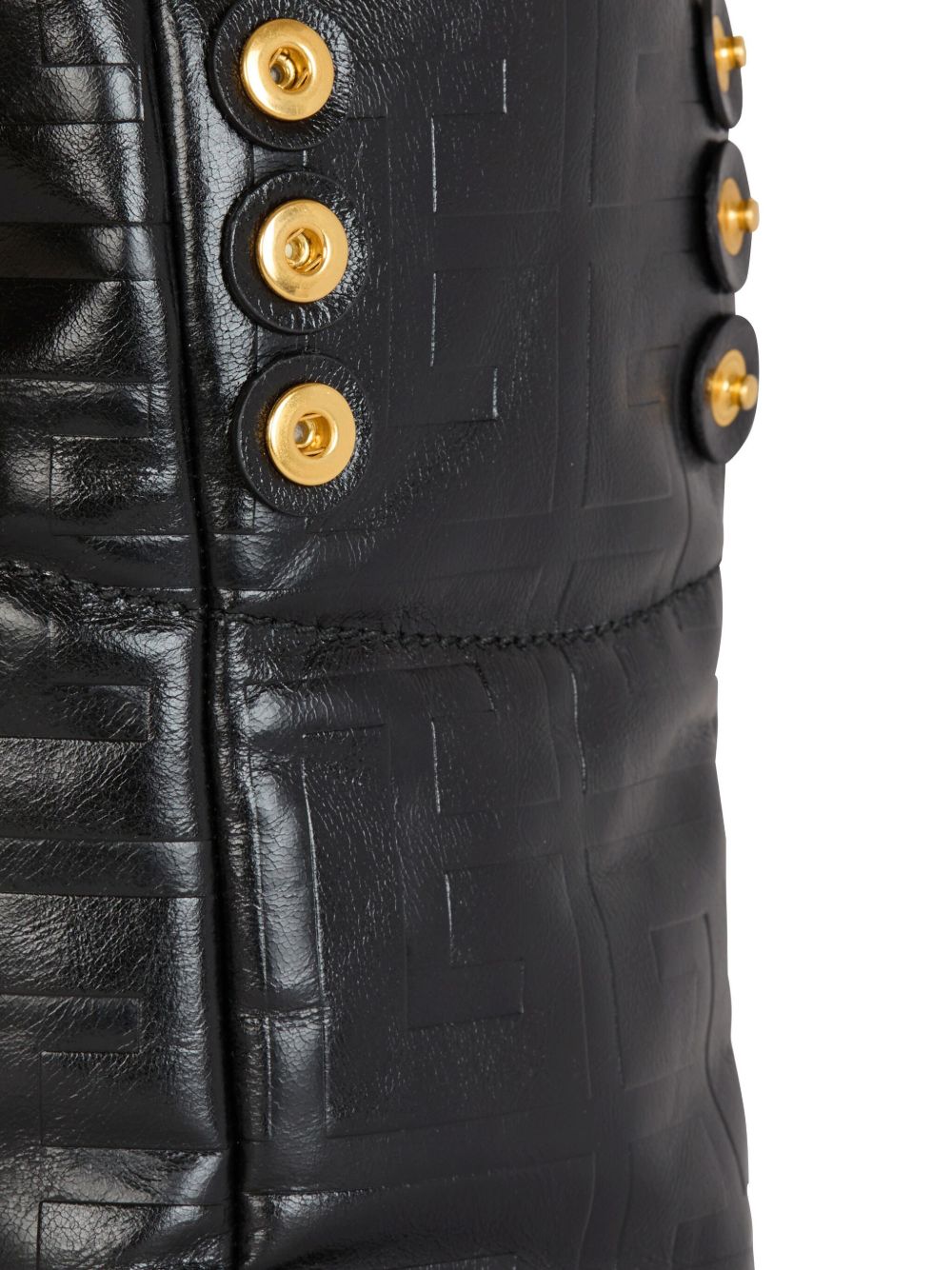 Balmain Women 1945 Small Leather Tote BALMAIN
