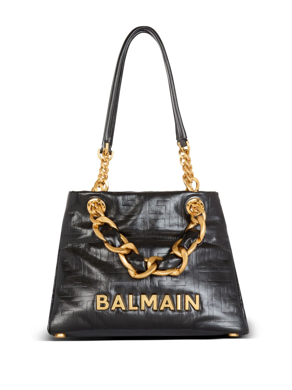 Balmain Women 1945 Small Leather Tote BALMAIN