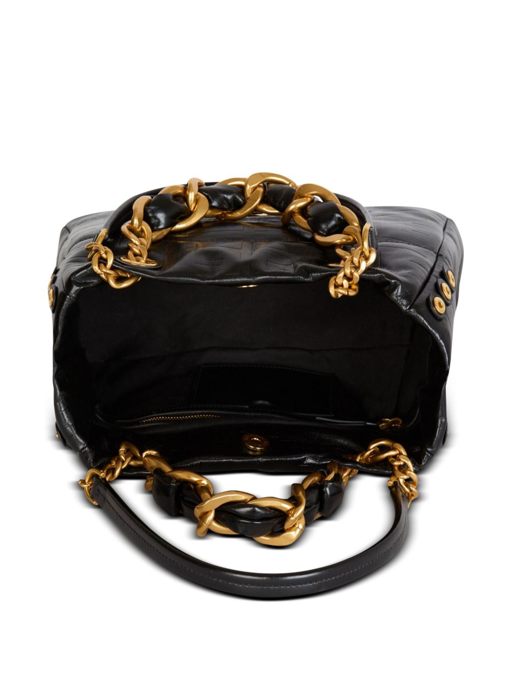Balmain Women 1945 Small Leather Tote BALMAIN