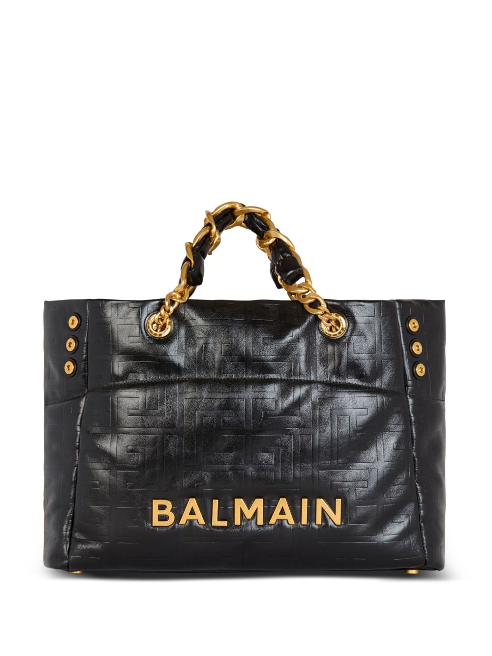 Balmain Women 1945 Leather Tote Bag BALMAIN