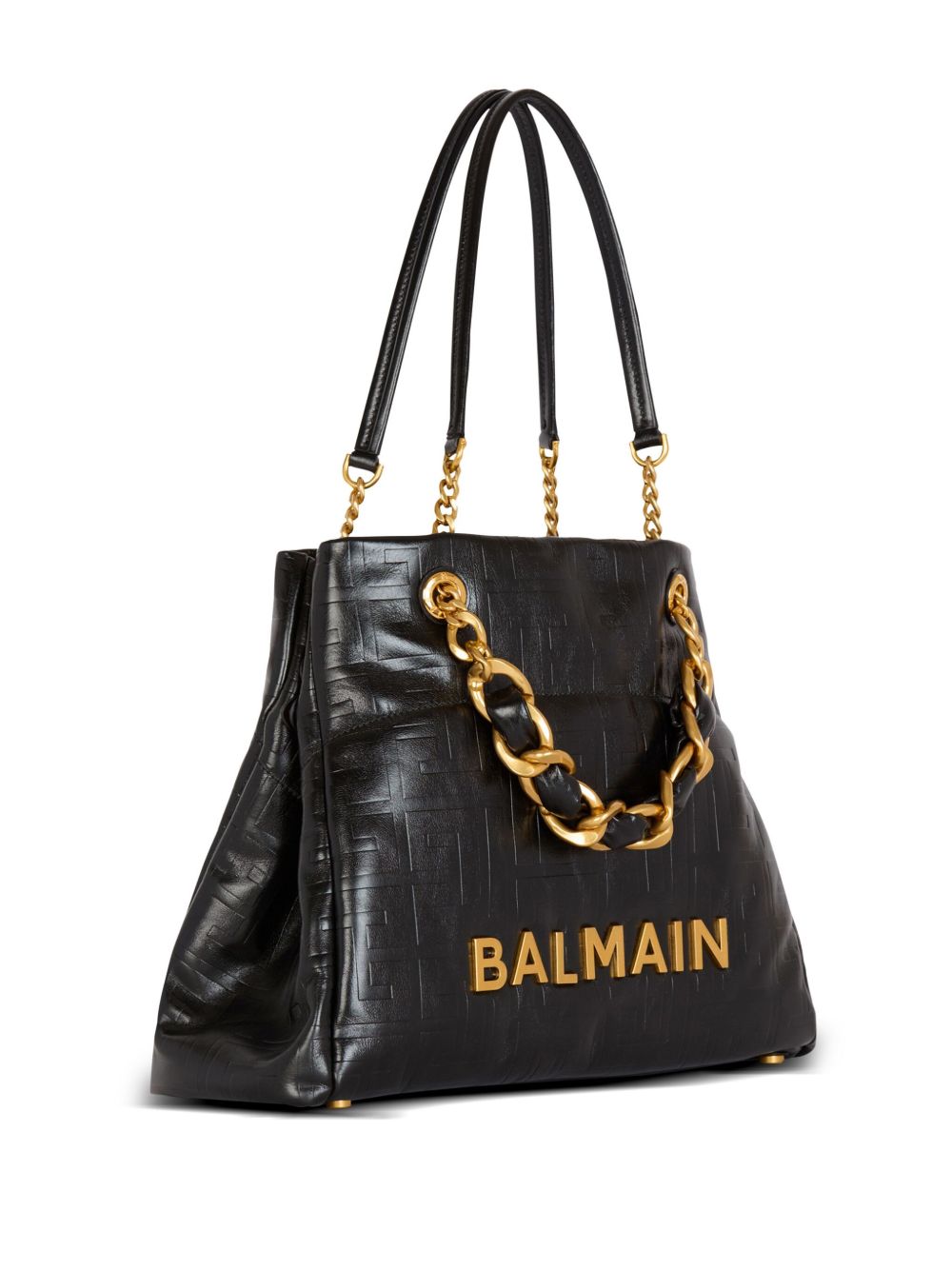 Balmain Women 1945 Leather Tote Bag BALMAIN