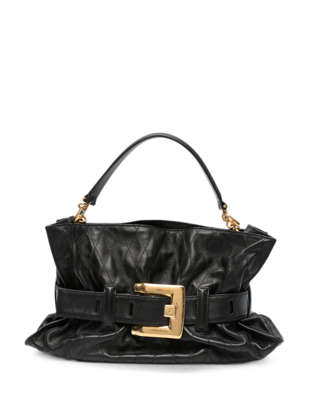 Balmain Women Anthem Medium Leather Tote BALMAIN