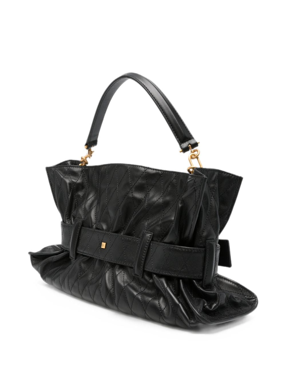 Balmain Women Anthem Medium Leather Tote BALMAIN
