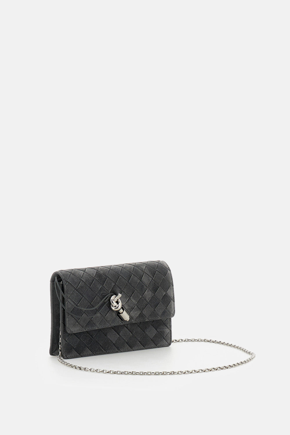 Bottega Veneta Women Andiamo Pouch With Chain BOTTEGA VENETA